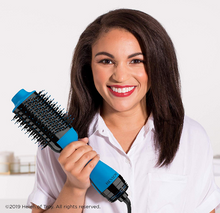 Load image into Gallery viewer, Revlon One Step Hair Dryer & Volumizer Hot Air Brush, Blue
