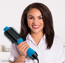 Load image into Gallery viewer, Revlon One Step Hair Dryer &amp; Volumizer Hot Air Brush, Blue
